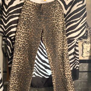Leopard Print Pants